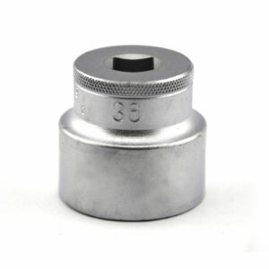 6-Kant Nuss 1/2" 36mm Kantenschutz Chrom-Vanadium, verchromt